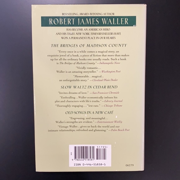 Border Music (1993) by Robert James Waller - Hardcover Novel - Picture 2 of 6